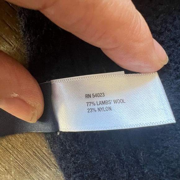 Gap men’s lame wool winter scarf - Picture 4 of 7